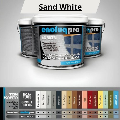 enofug pro cg2 wa sand white fuga enmon