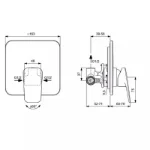Ceraplan BD252AA baterija
