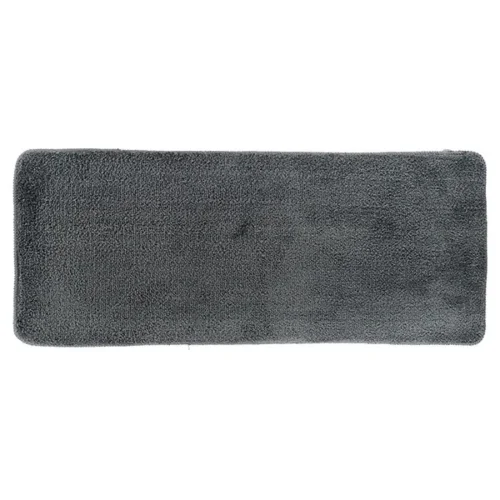 tepih za kupatilo 50x120 mikrofiber tamno sivi