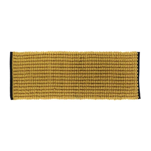 Tendance tepih za kupatilo žuta pamuk poliester 45x120