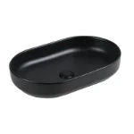 Premium Nadgradni Lavabo River 2 E-6594 Matt Black