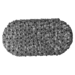 tamna pvc podloga za kadu 69x36 bubbles