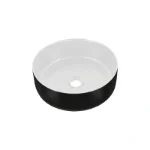 Smile 8 black white lavabo