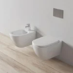 Zidni bide sjajno bijeli Tesi