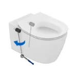 wc šolja za ugradni vodokotlić connect