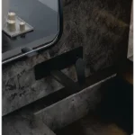 Ugradna slavina za lavabo crna