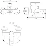 Ideal Standard Connect Air slavina za kadu i tuš