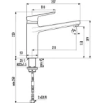 Ideal Standard slavina za sudoper B0952AA