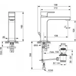 Ideal Standard Edge slavina za lavabo