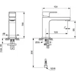 Ideal Standard Edge slavina za lavabo
