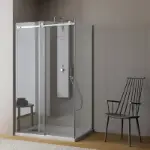 tuš kabina 120x90 dorsa uni brill silver sjaj