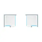 kolpa san montes silver 140x90 clean coat staklo