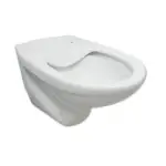 rimless konzolna wc školjka bijela