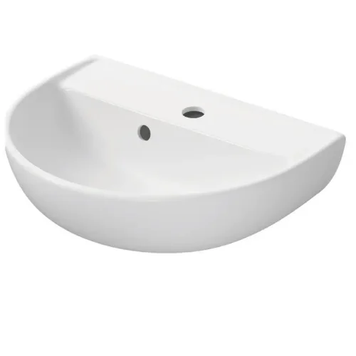 Lavabo 50 cm Ovida beli