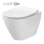 City Oval сет конзолна WC школка со даска 743 K701-104
