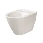 City Oval сет конзолна WC школка со даска 743 K701-104