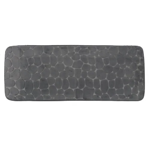 Pebble tepih 45x120 tamno sivi