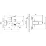 Iris HB6B76810C baterija za kupatilo