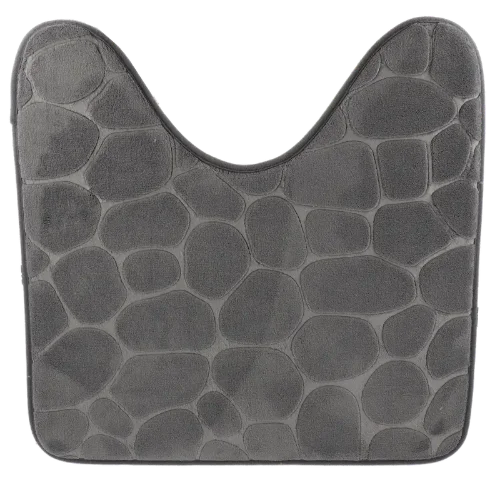 Mekana toalet prostirka od mikrofibera sa 3D pebble dezenom