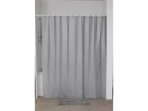 Tendance Zavesa za Kadu 180x200 cm EVA Laser Srebrna