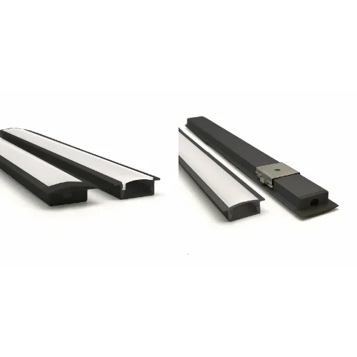 YG-1708A Mat Black LED lajsna